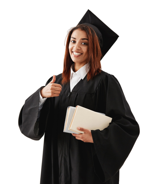 beautiful-happy-african-female-graduate-smiling-showing-okay-holding-books